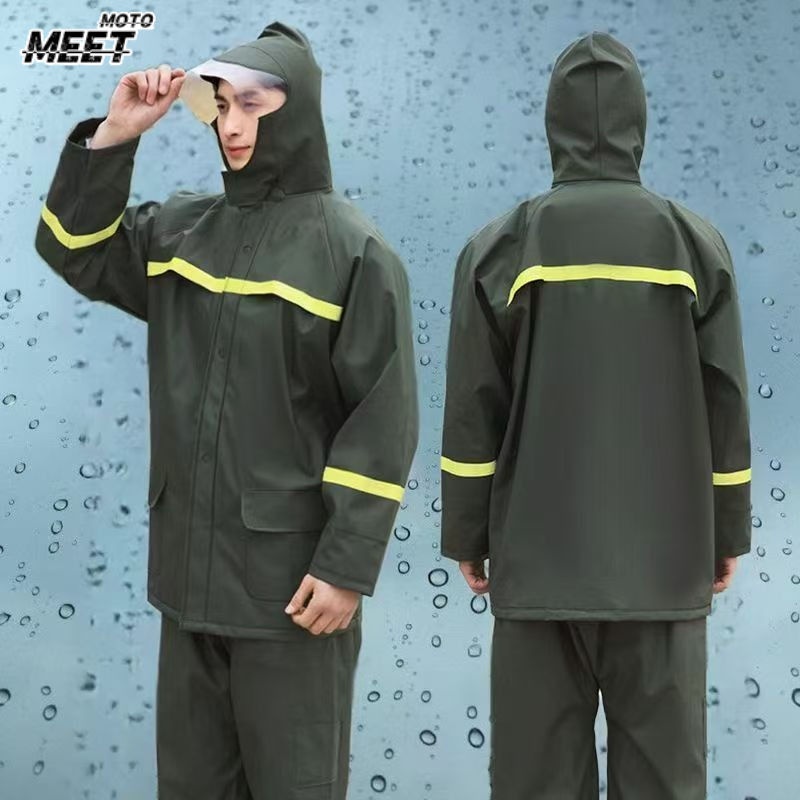 Fishing Rain Suit - Tuta da equitazione impermeabile e pantaloni