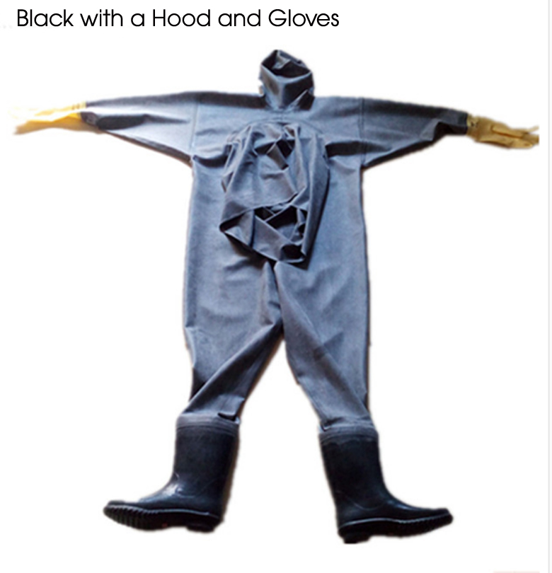 1mm uomo donna gomma Wader abi - Fishing Rain Suit recensione e prezzo